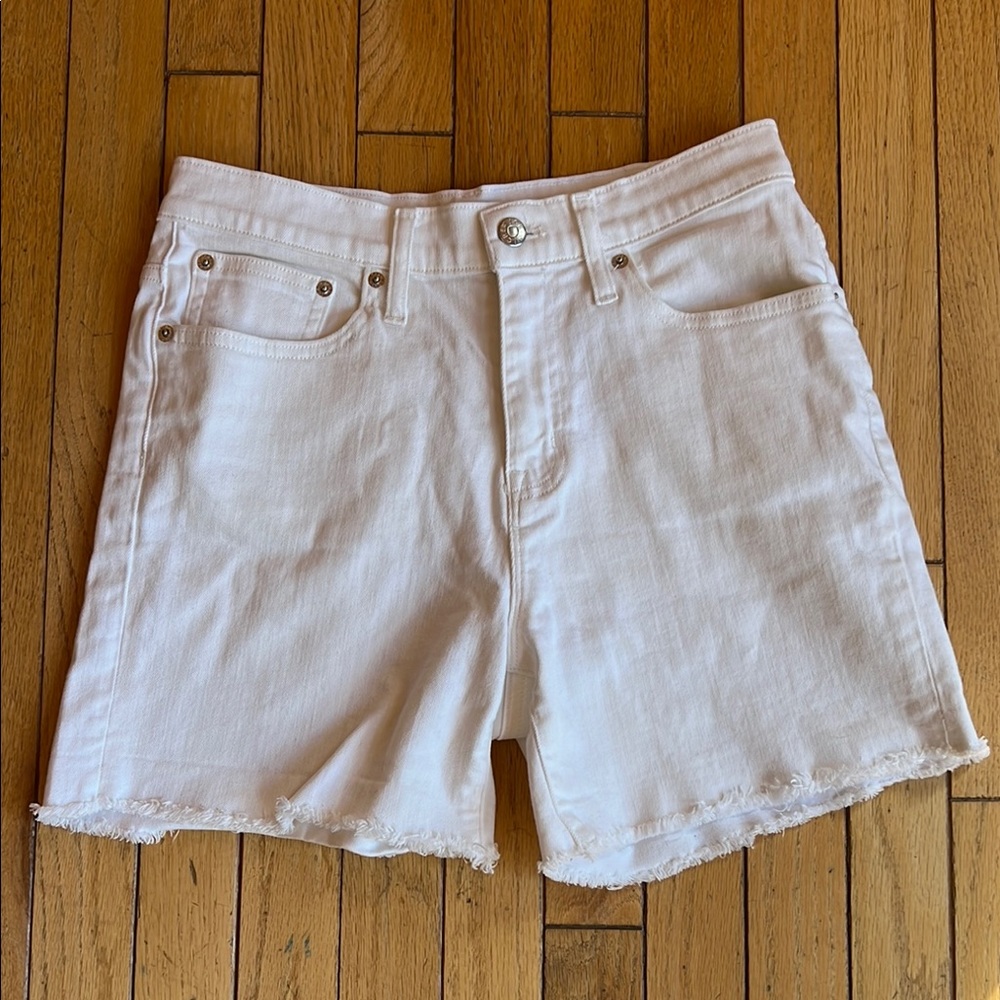 J Crew White Denim Women's Shorts